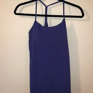 Purple Lululemon T Back Tank